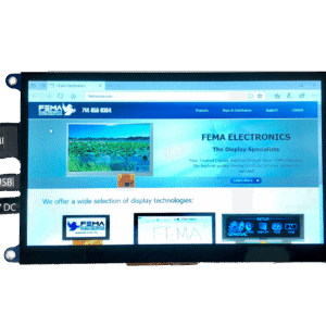 7″ Color TFT Display (1024X600) with Capacitive Touch